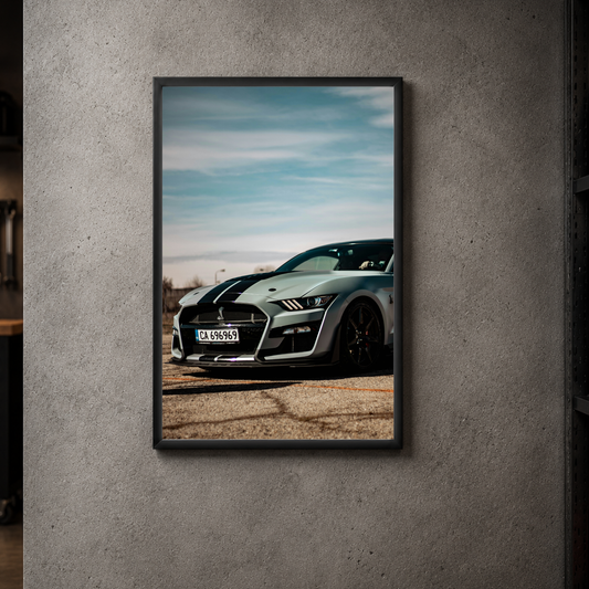 Ford Mustang Shelby - Front Acrylic Poster