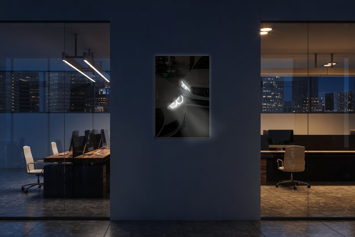 Custom Acrylic LED Poster