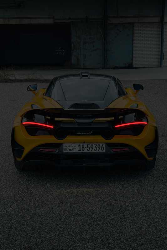 McLaren 720S - Rear Acrylic Poster