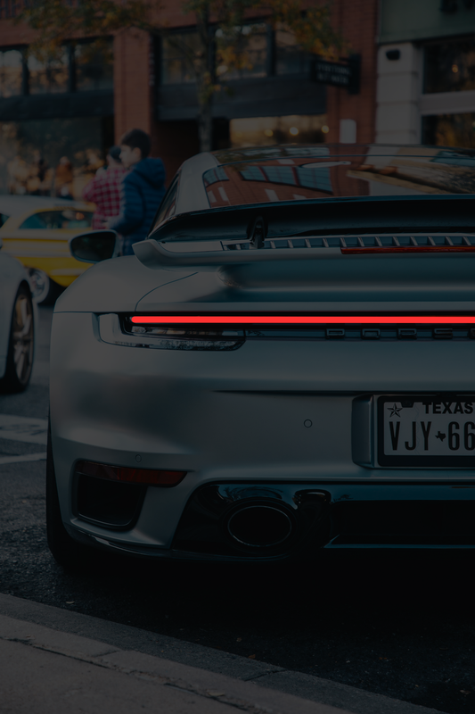 Porsche 911 Turbo S - Rear Acrylic Poster