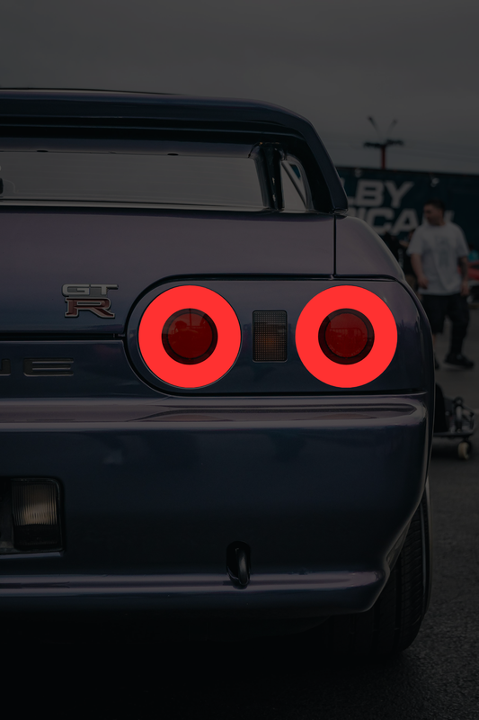 Nissan R32 - Rear Acrylic Poster