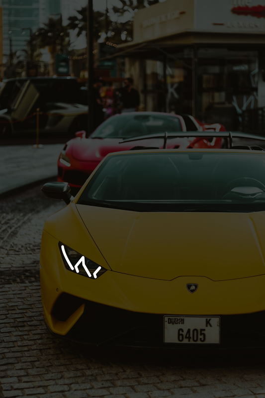 Lamborghini Huracan - Front Acrylic Poster