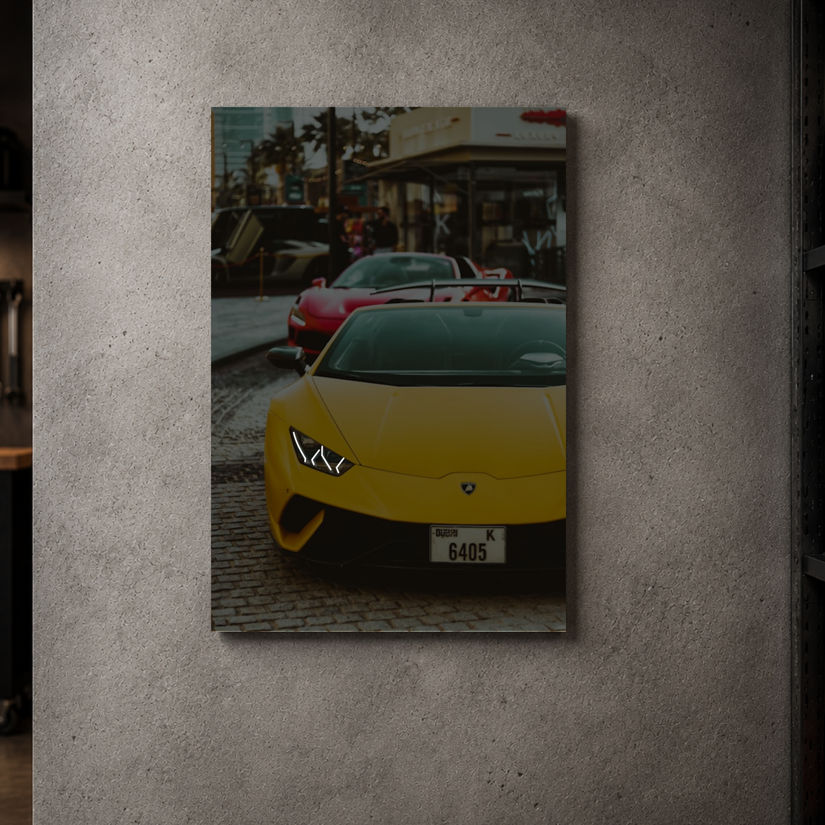 Lamborghini Huracan - Front Acrylic Poster