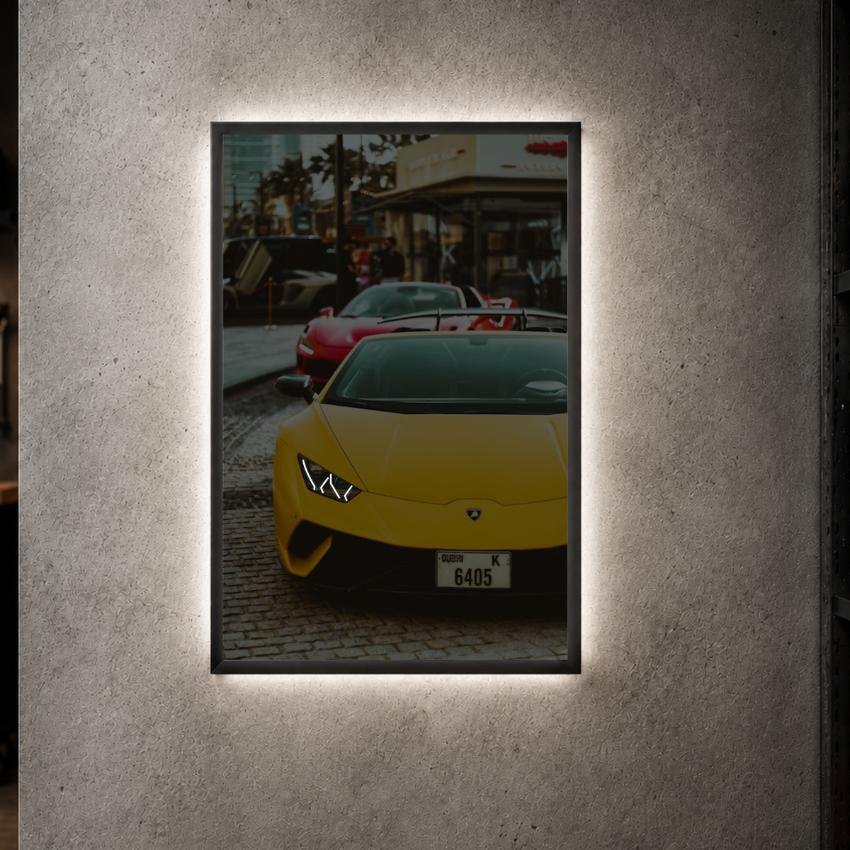 Lamborghini Huracan - Front Acrylic Poster
