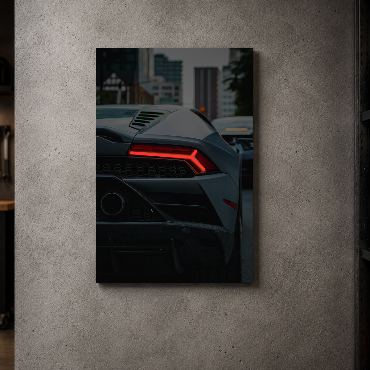 Lamborghini Huracan - Rear Acrylic Poster