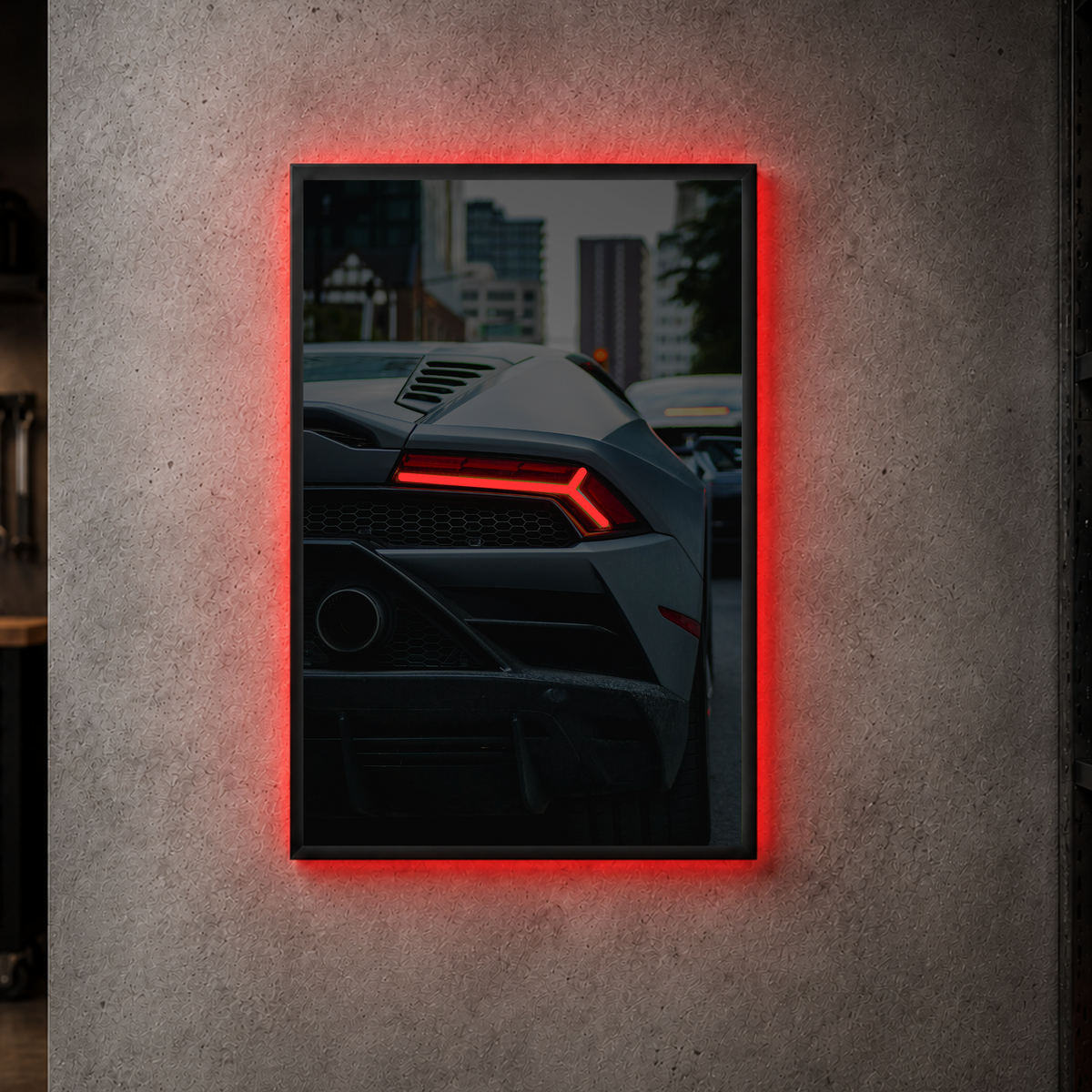 Lamborghini Huracan - Rear Acrylic Poster