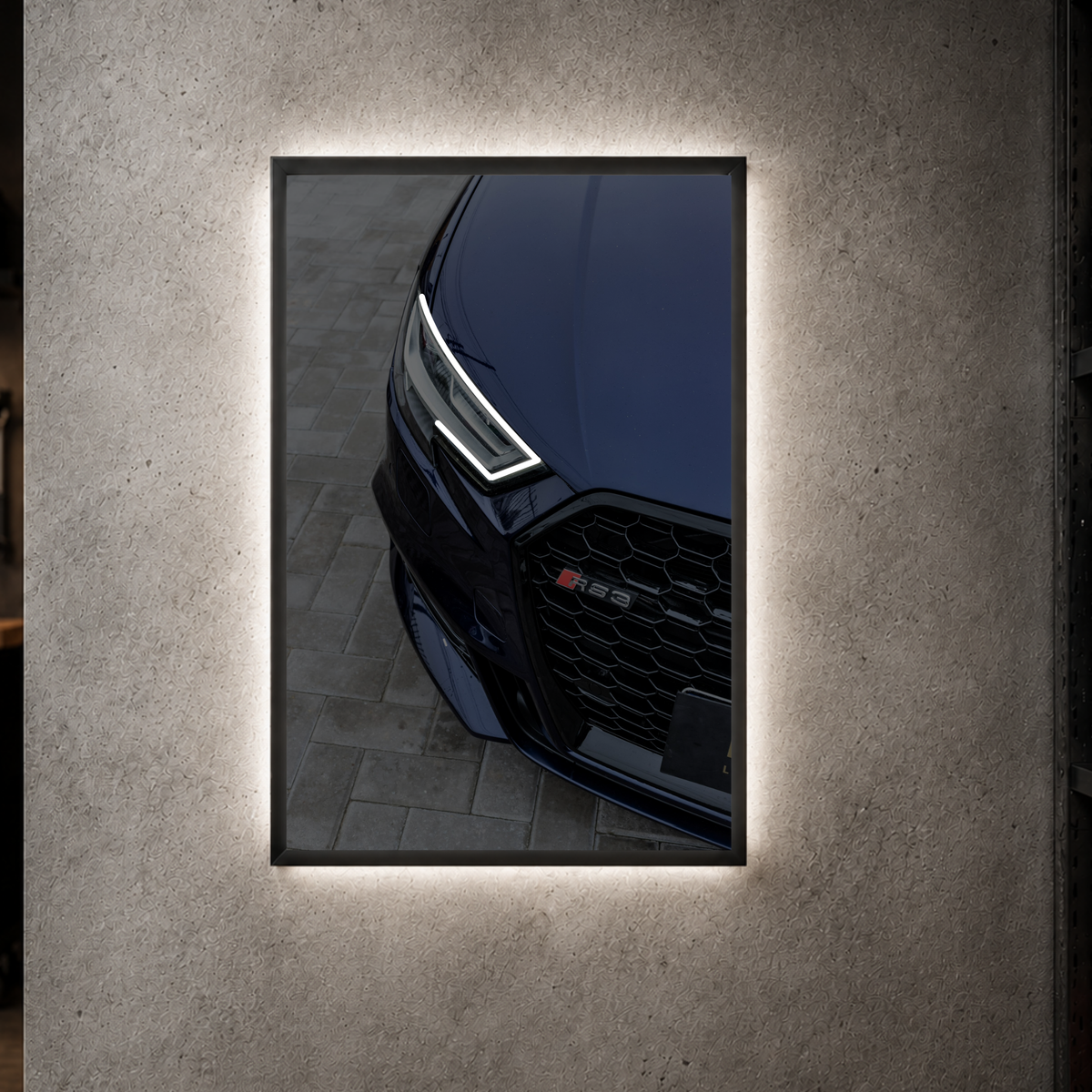 Audi RS3 - Front Acrylic Poster