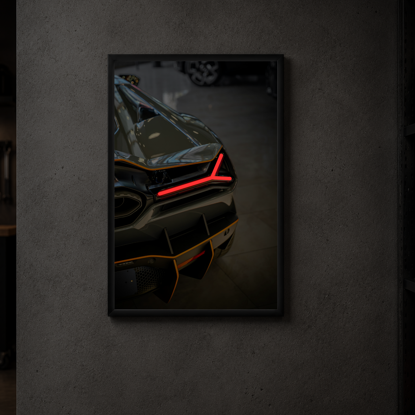 Lamborghini Revuelto - Rear Acrylic Poster