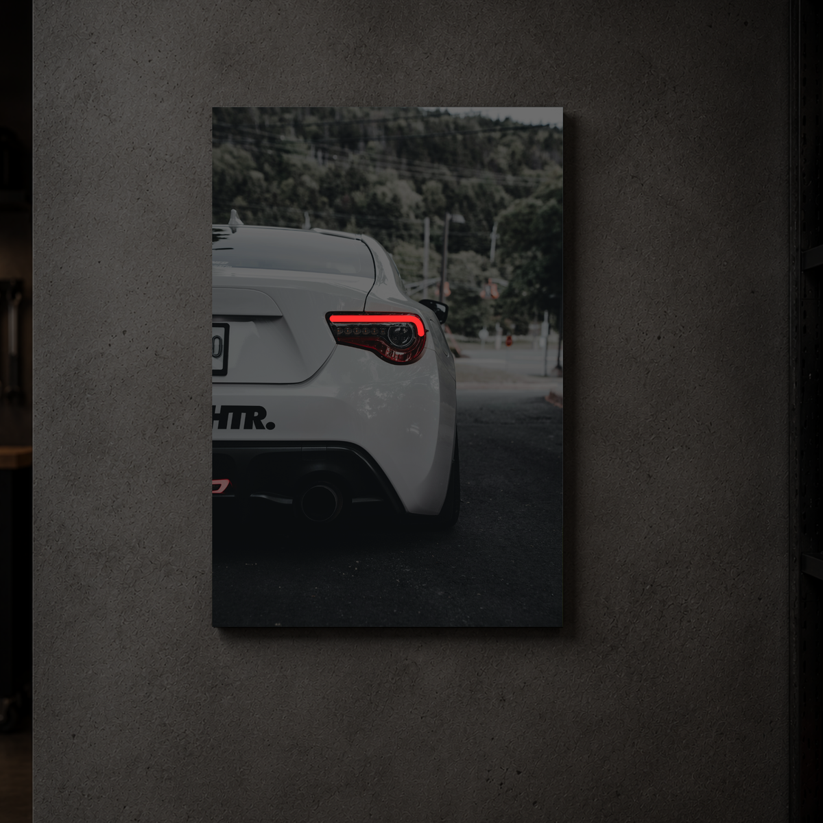Subaru BRZ - Rear Acrylic Poster