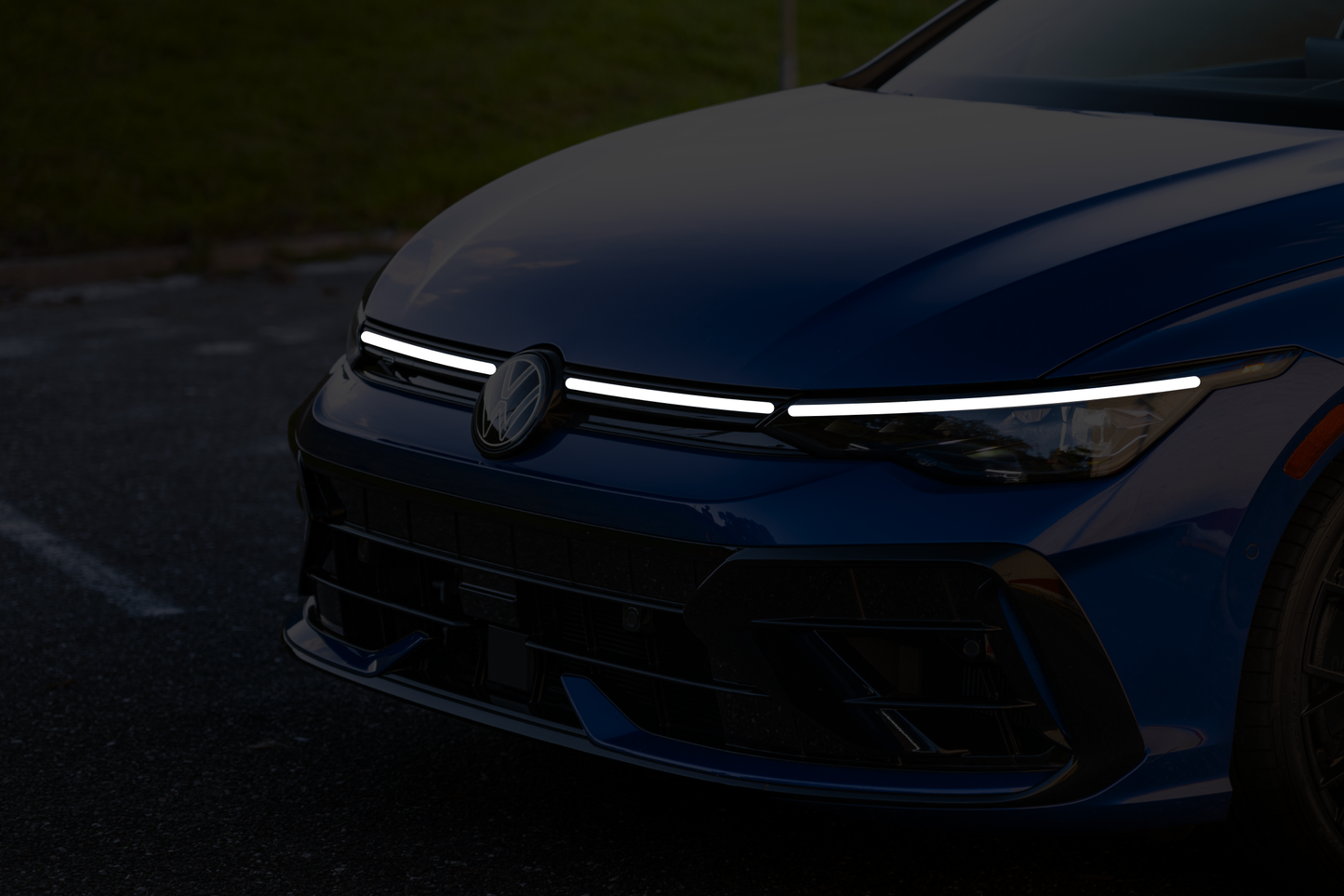 Volkswagen MK8.5 Golf R - Front Horizontal Acrylic Poster