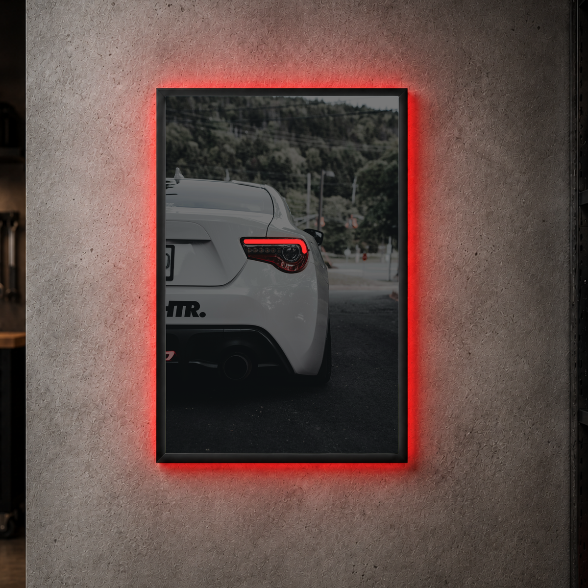 Subaru BRZ - Rear Acrylic Poster