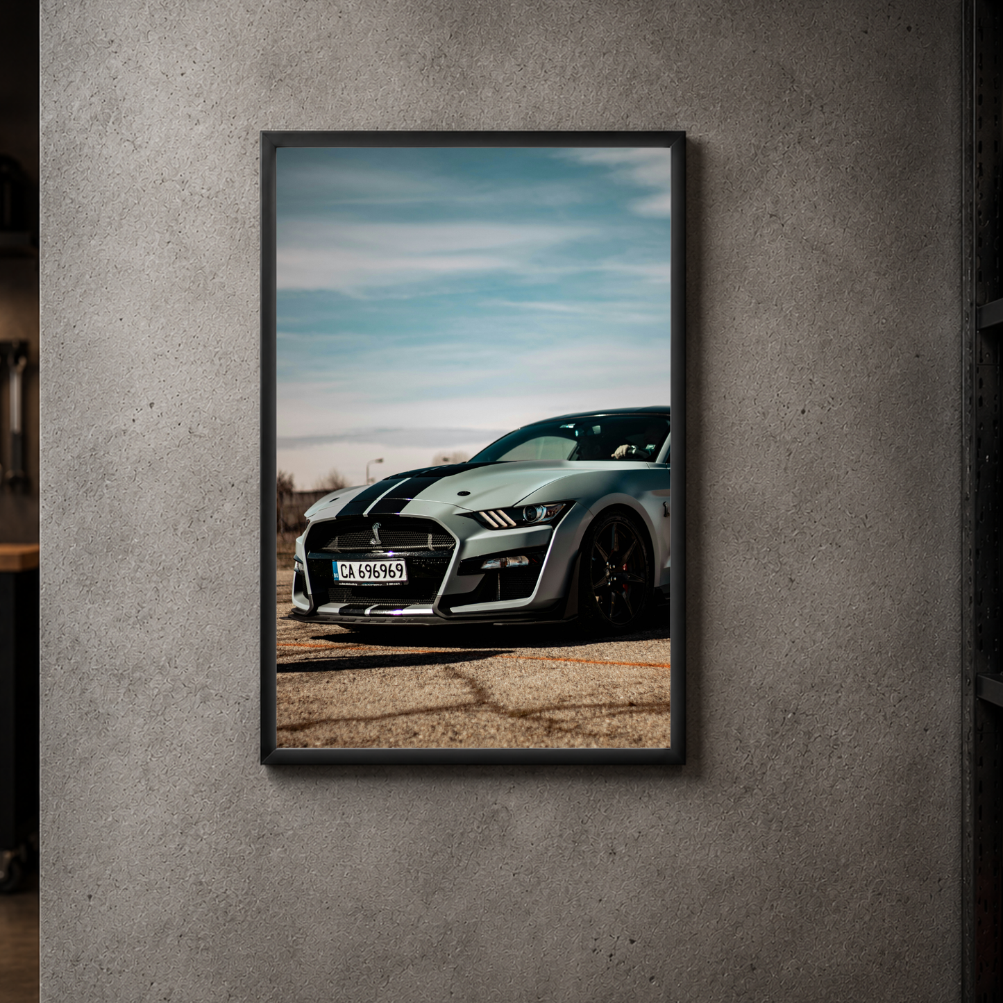 Ford Mustang Shelby - Front Acrylic Poster