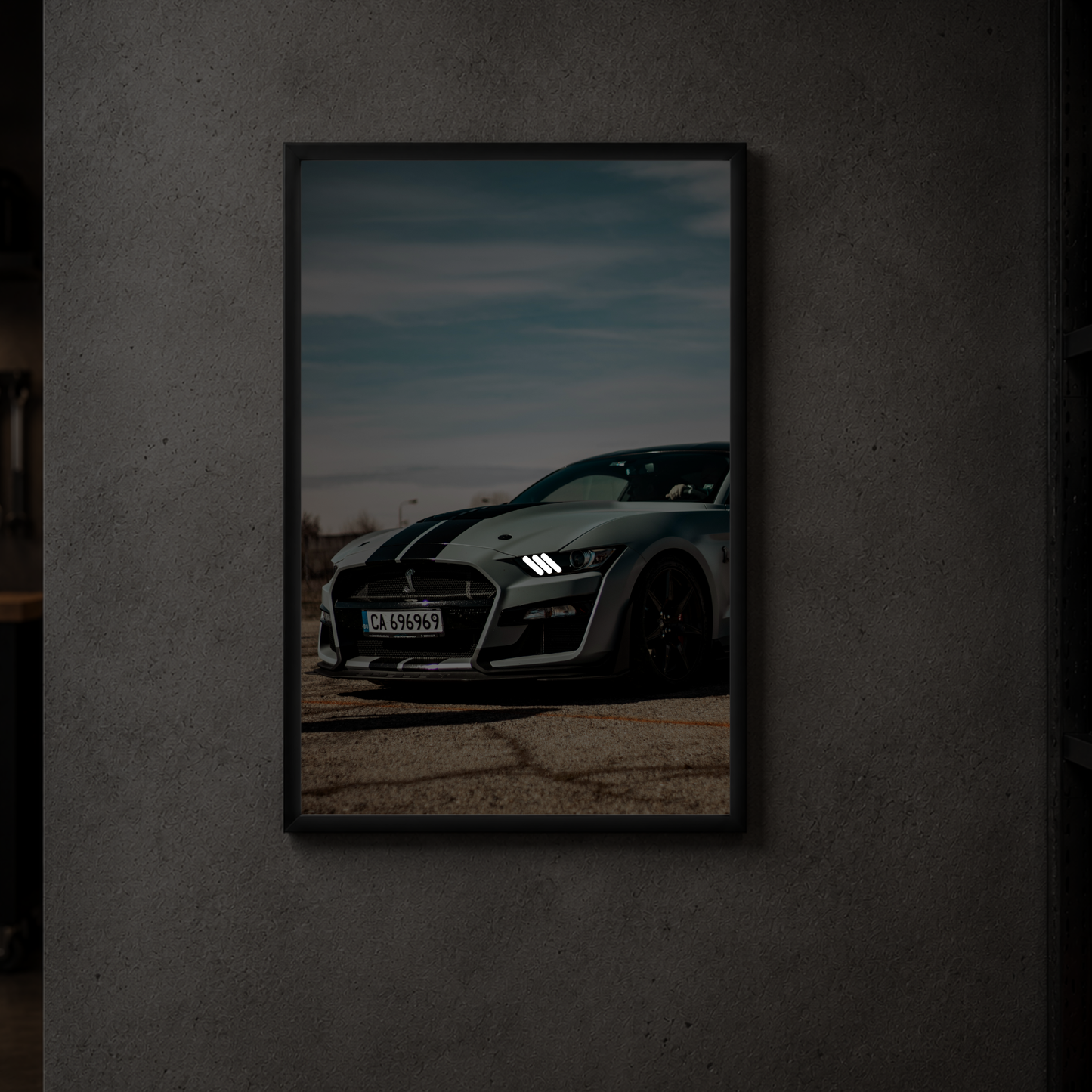 Ford Mustang Shelby - Front Acrylic Poster