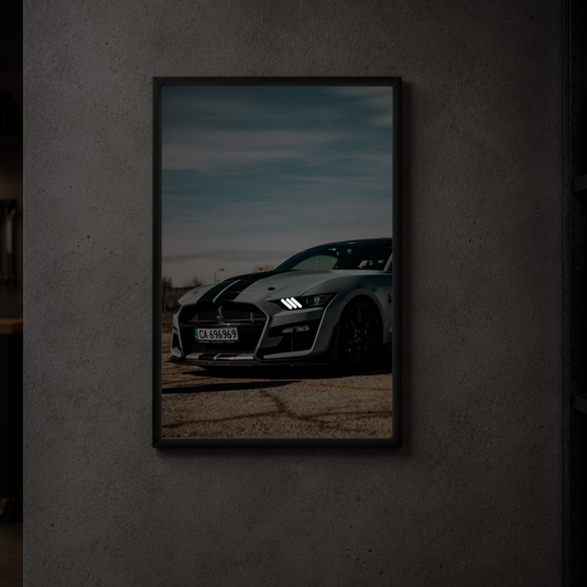 Ford Mustang Shelby - Front Acrylic Poster