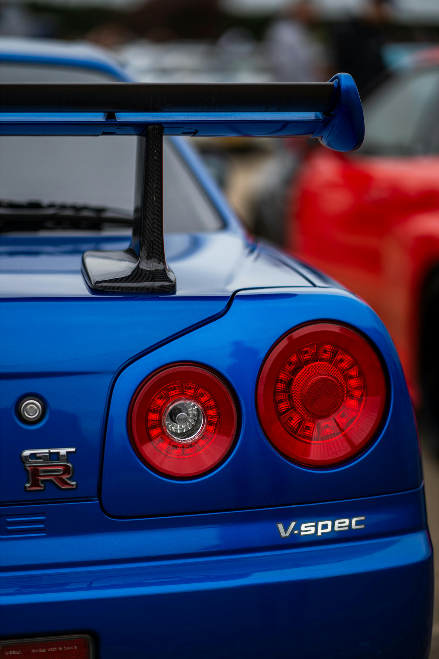 Nissan R34 - Rear Acrylic Poster