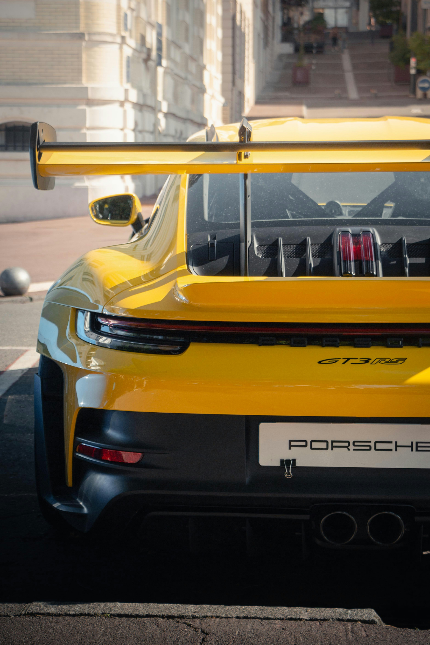 Porsche GT3RS - Rear Acrylic Poster