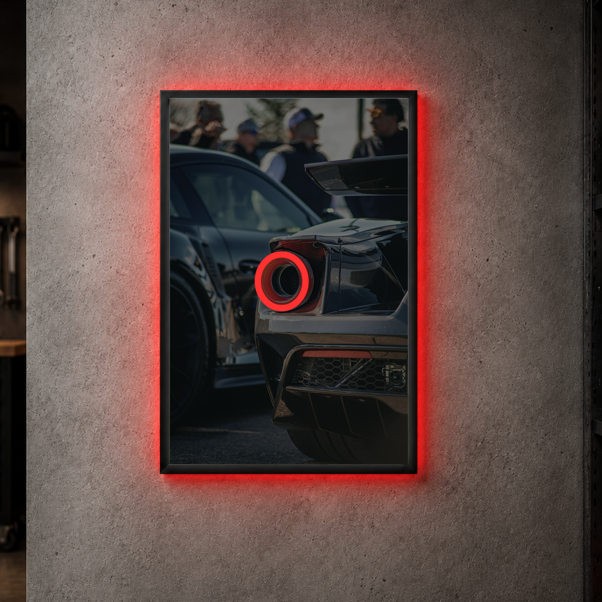 Ford GT - Rear Acrylic Poster