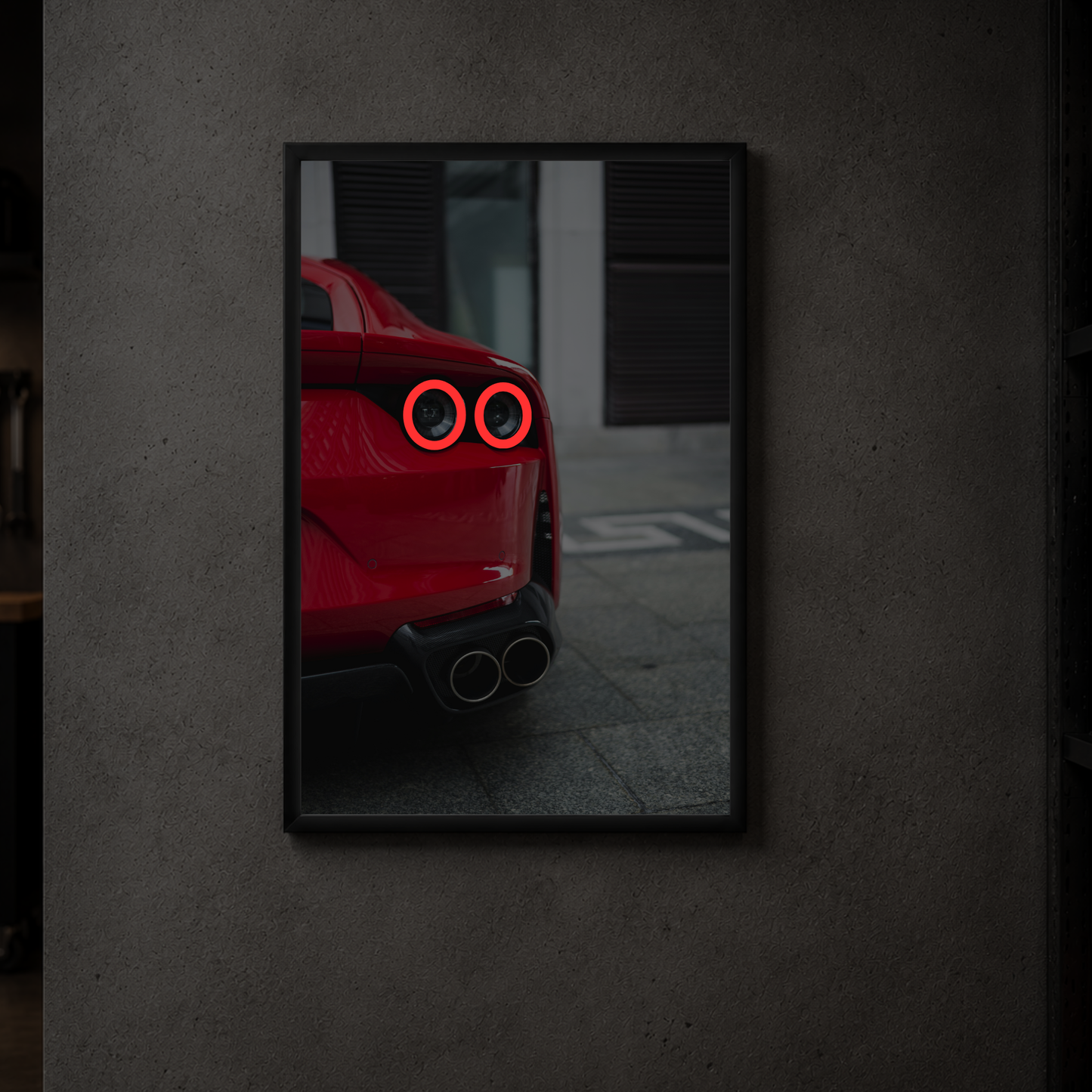 Ferrari 812 - Rear Acrylic Poster