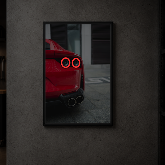 Ferrari 812 - Rear Acrylic Poster