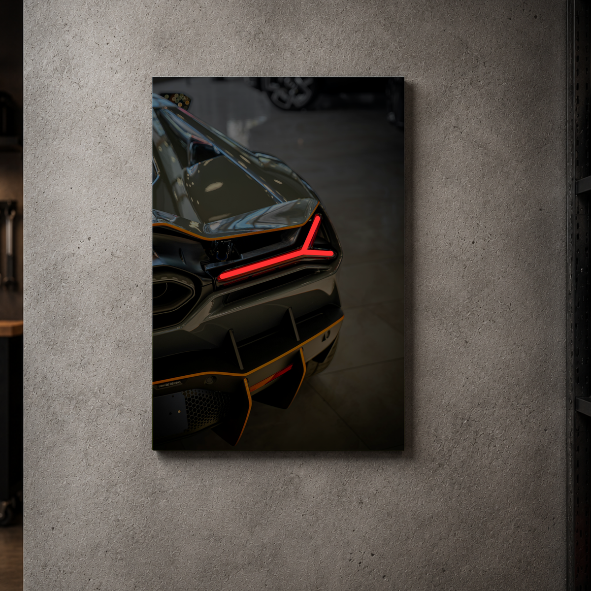 Lamborghini Revuelto - Rear Acrylic Poster