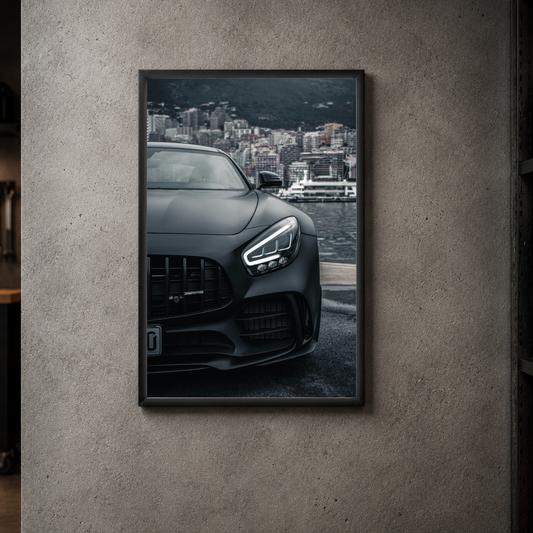 Mercedes AMG GT - Front Acrylic Poster