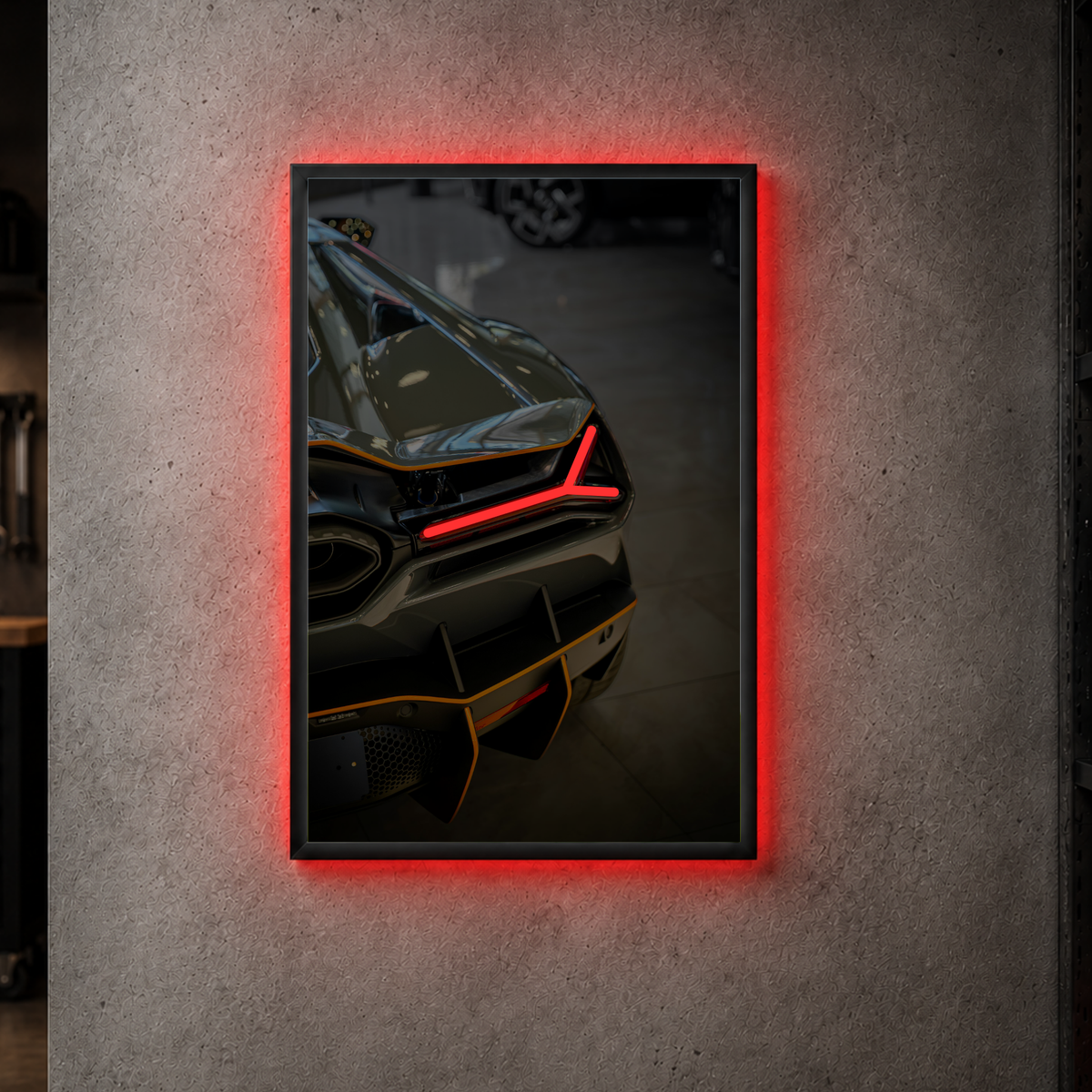 Lamborghini Revuelto - Rear Acrylic Poster