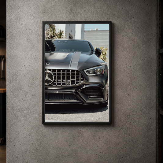 Mercedes C63 Hybrid - Front Acrylic Poster