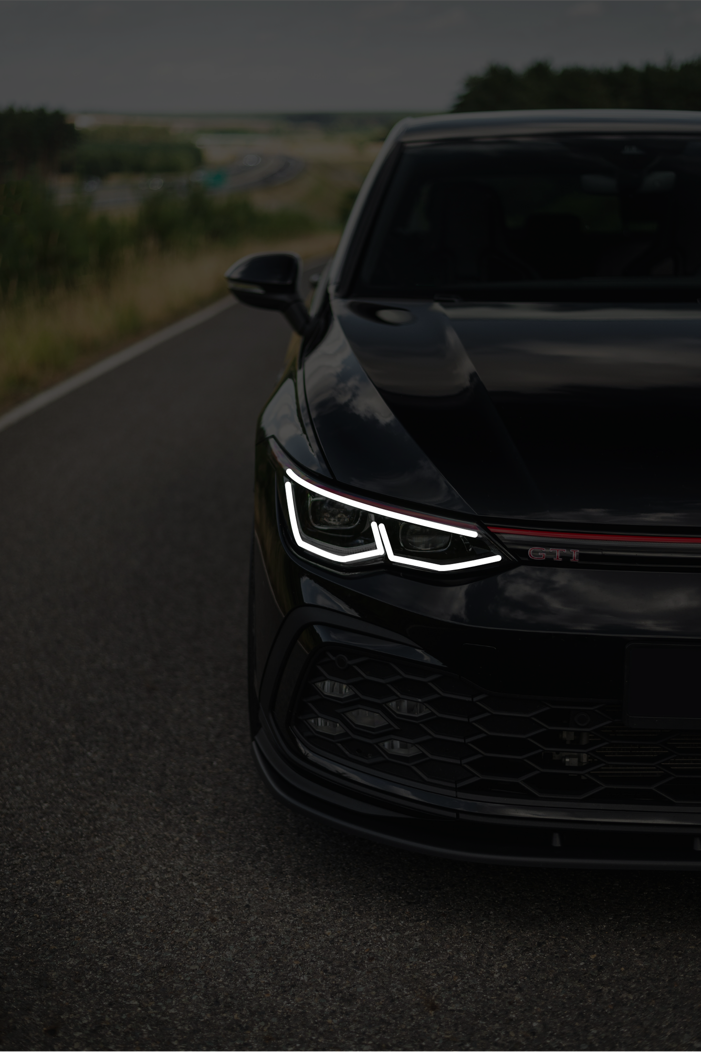 Volkswagen Golf GTI MK8 - Front Acrylic Poster