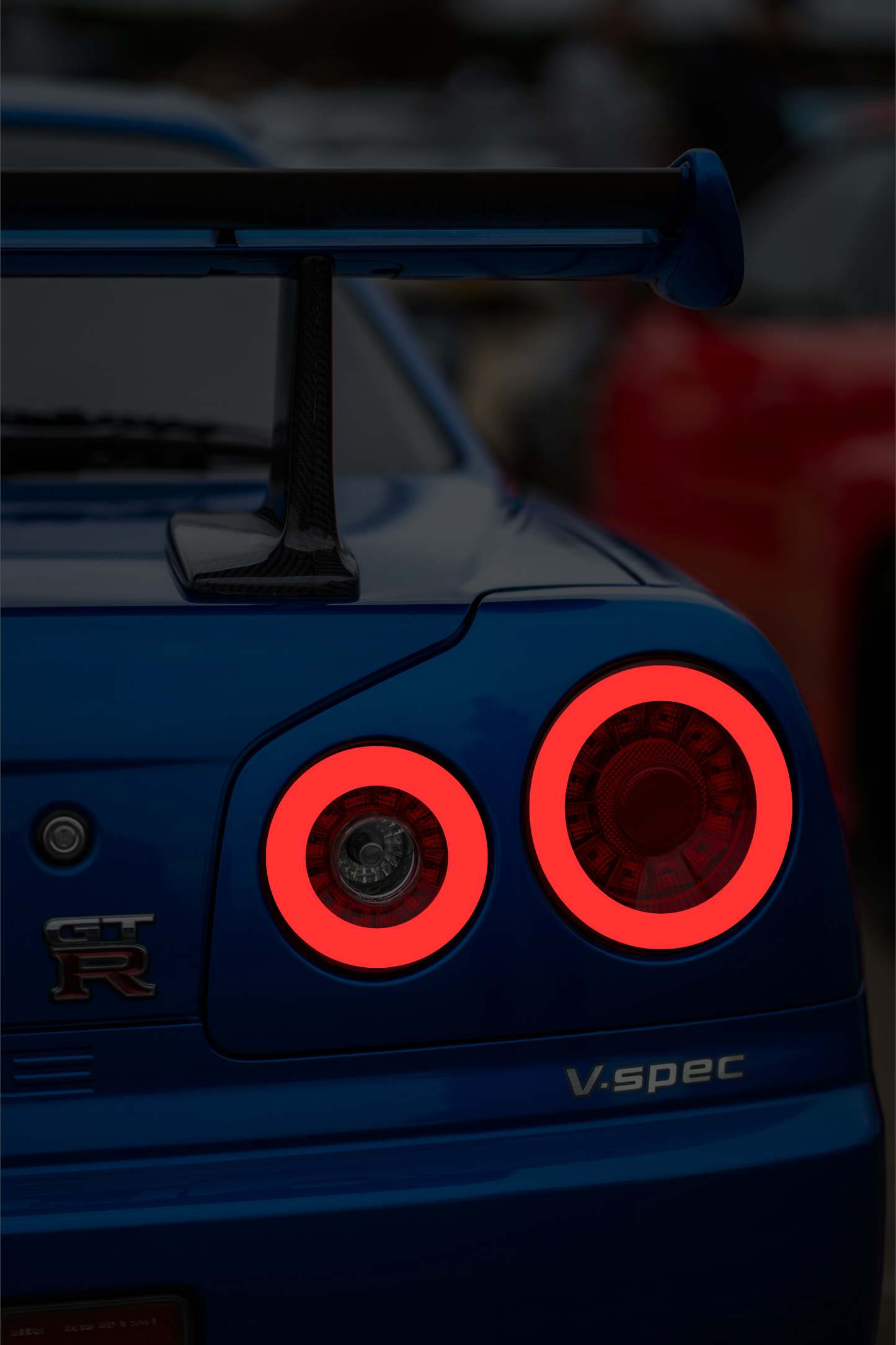 Nissan R34 - Rear Acrylic Poster