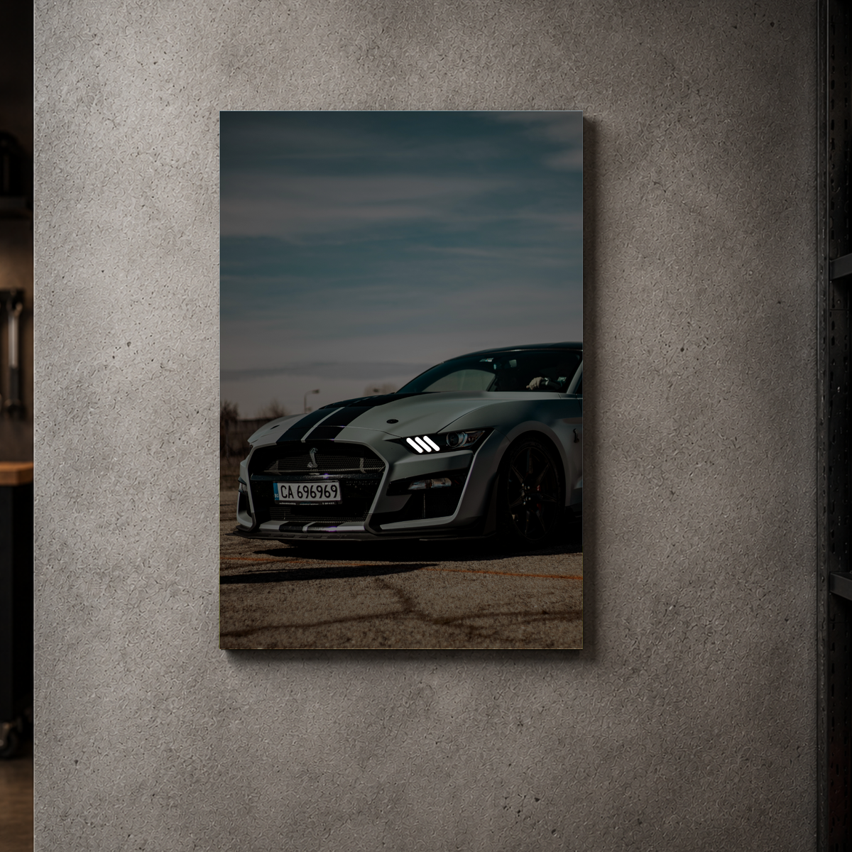 Ford Mustang Shelby - Front Acrylic Poster
