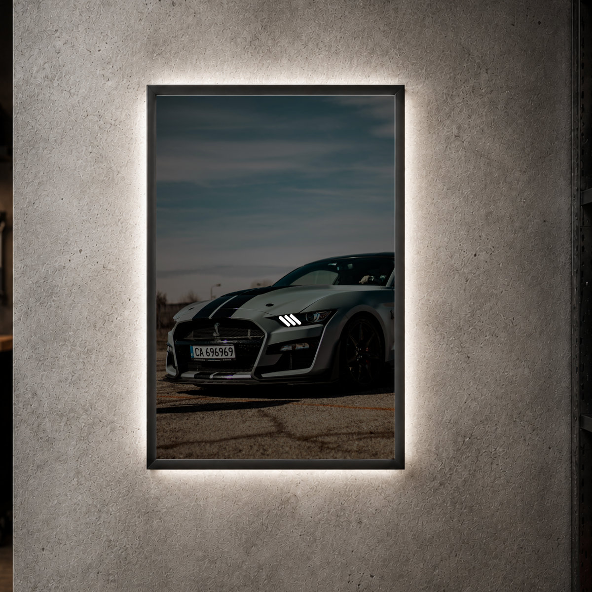 Ford Mustang Shelby - Front Acrylic Poster