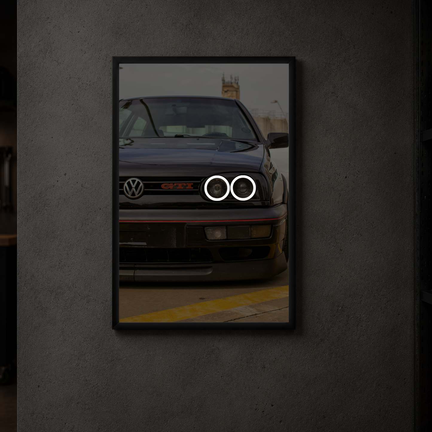 VW GTI MK3 - Front Acrylic Poster