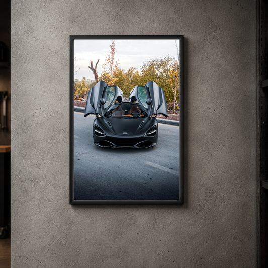 McLaren 720 - Front Acrylic Poster