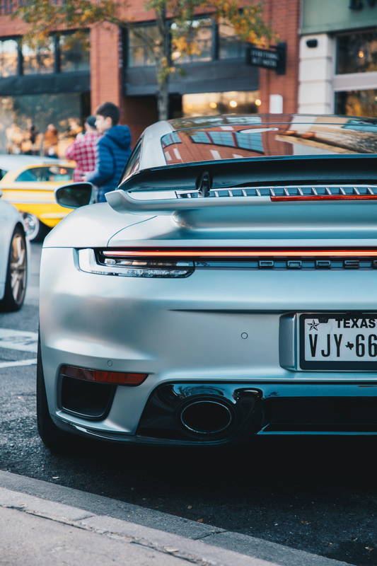 Porsche 911 Turbo S - Rear Acrylic Poster