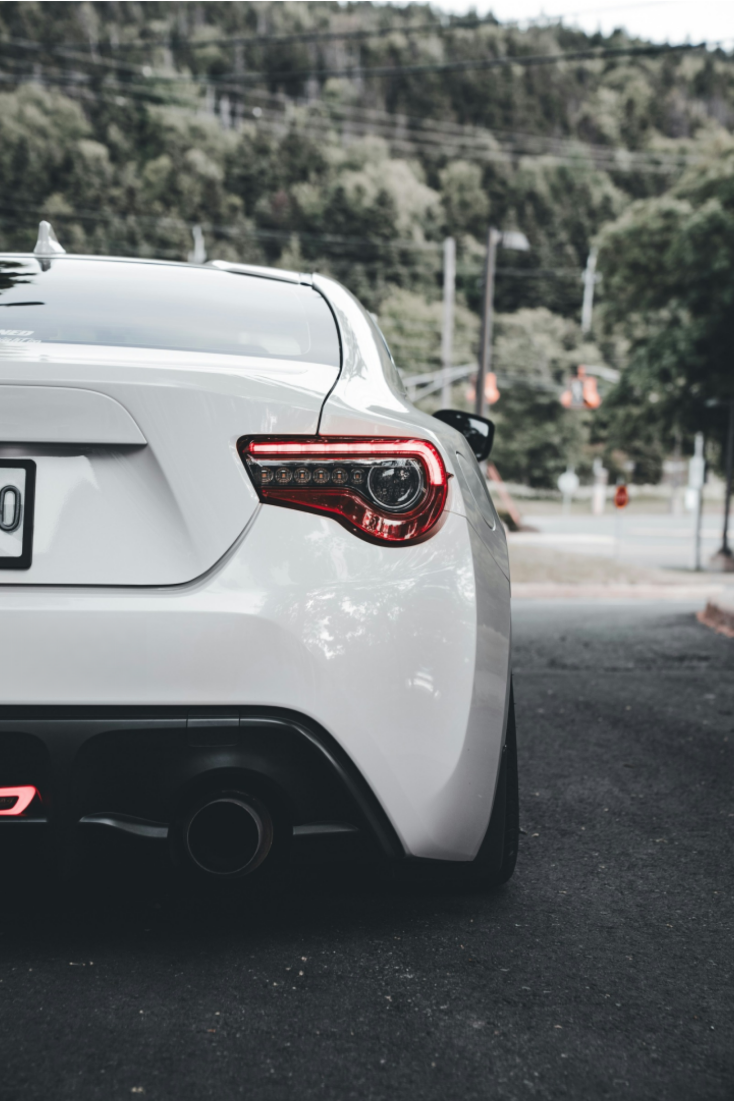 Subaru BRZ - Rear Acrylic Poster