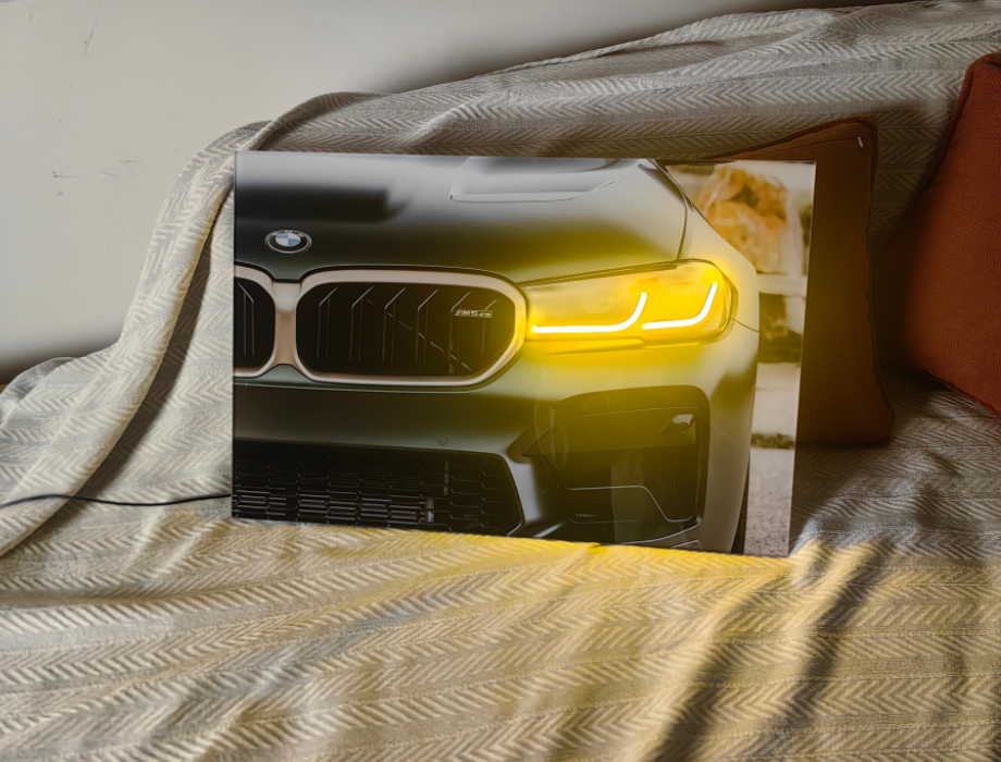 Volkswagen MK8.5 Golf R - Front Horizontal Acrylic Poster