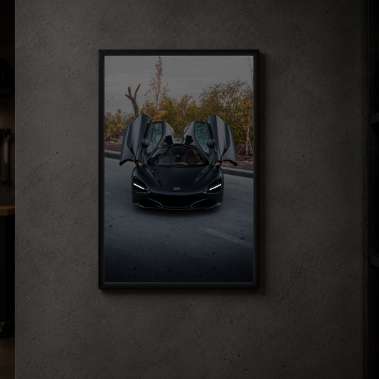 McLaren 720 - Front Acrylic Poster