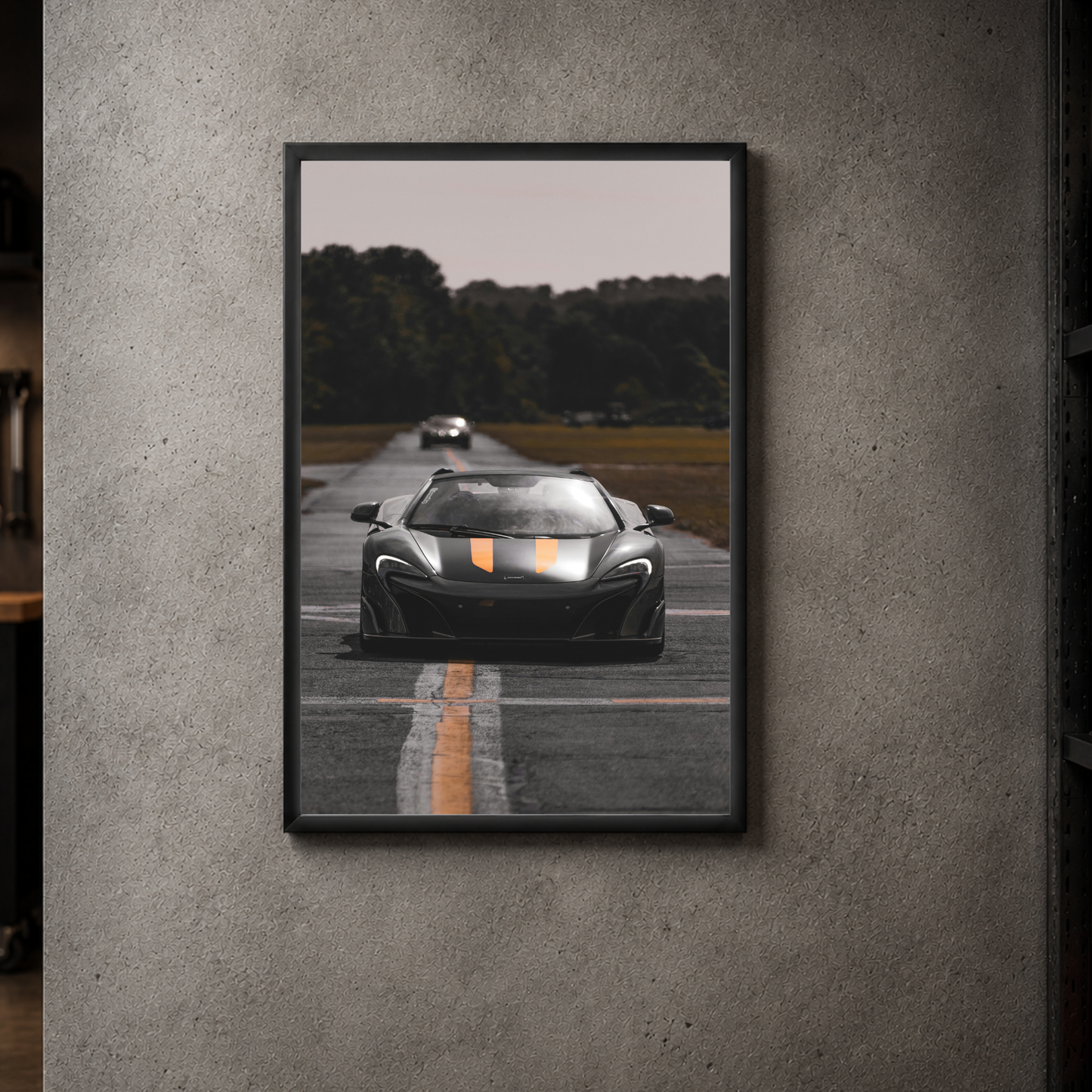 McLaren 600LT - Front Acrylic Poster