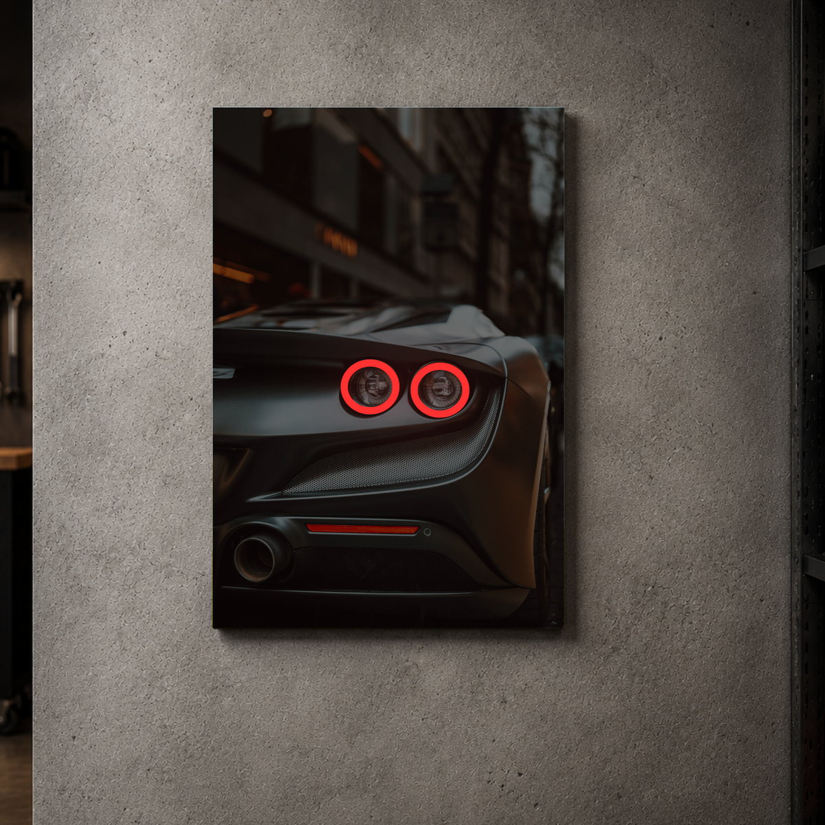 Ferrari F8 - Rear Acrylic Poster