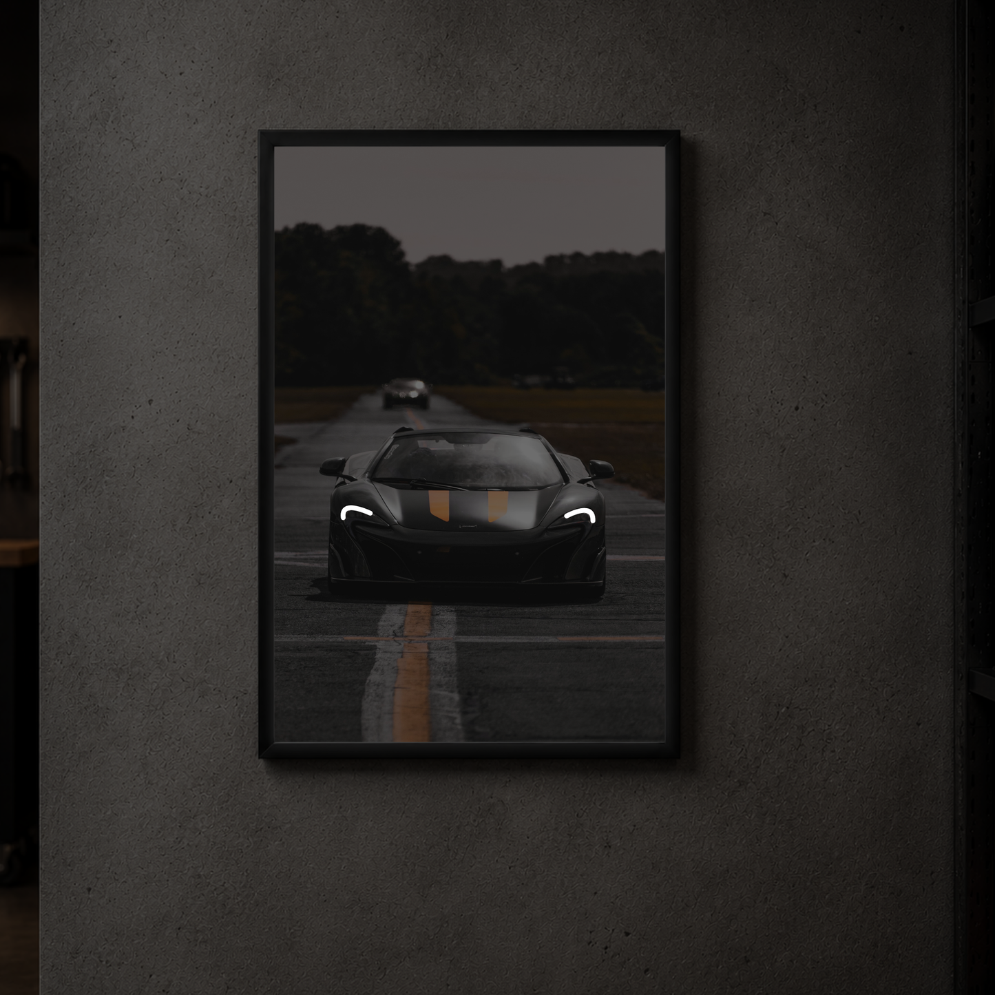 McLaren 600LT - Front Acrylic Poster