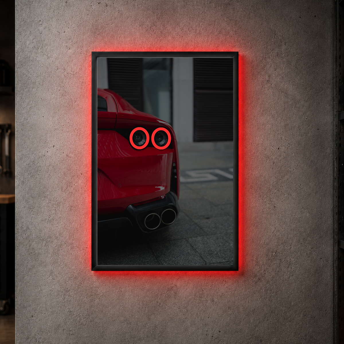 Ferrari 812 - Rear Acrylic Poster