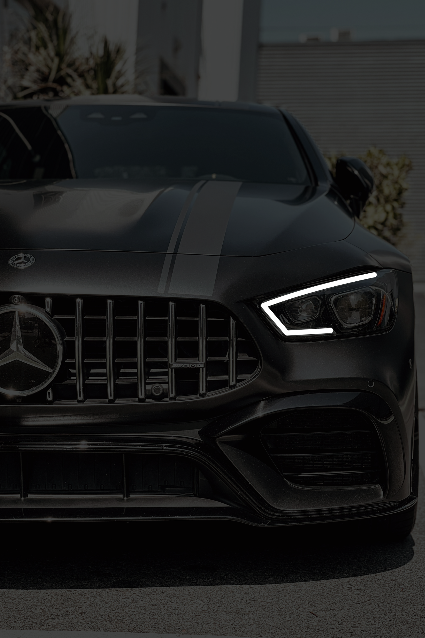 Mercedes C63 Hybrid - Front Acrylic Poster