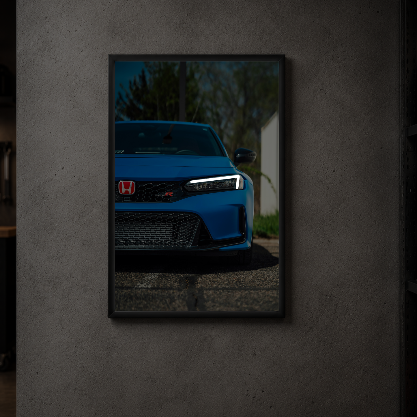 FL5 Honda Civic Type R- Front Acrylic Poster