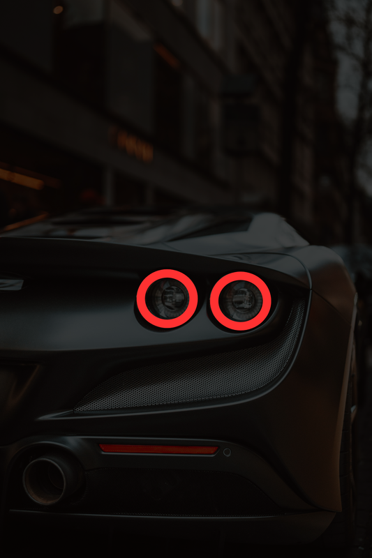 Ferrari F8 - Rear Acrylic Poster