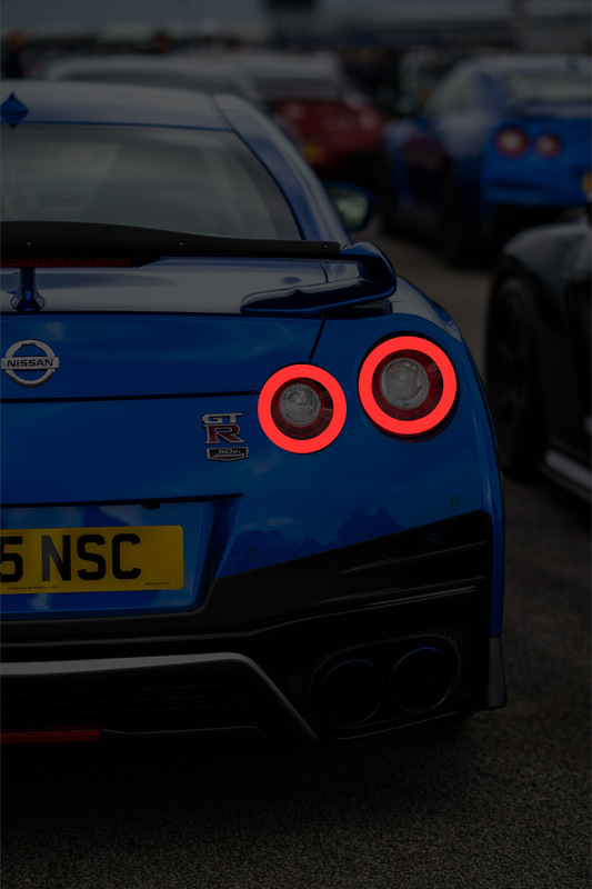 Nissan R35 - Rear Acrylic Poster