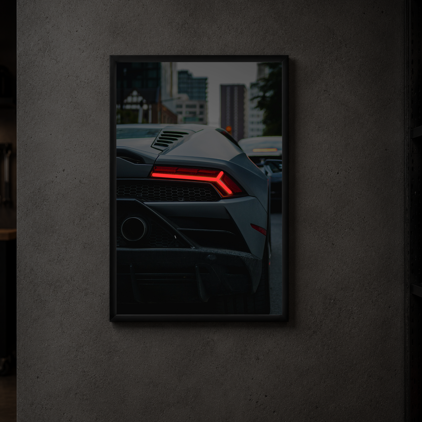 Lamborghini Huracan - Rear Acrylic Poster