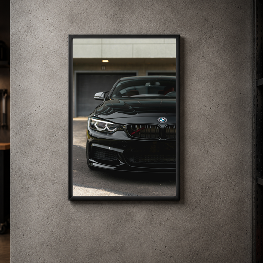 BMW F90 - Front Acrylic Poster