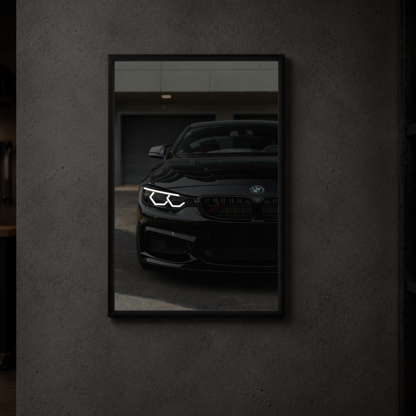 BMW F90 - Front Acrylic Poster