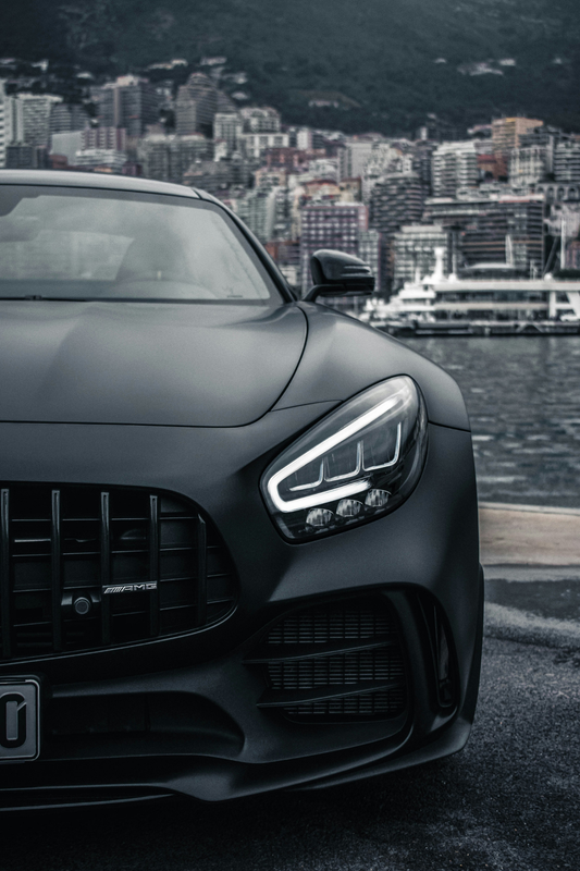 Mercedes AMG GT - Front Acrylic Poster