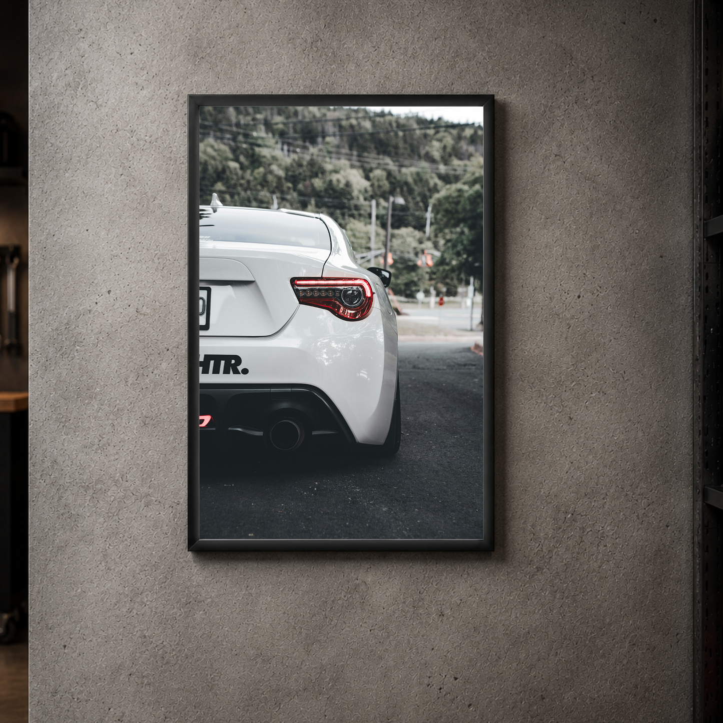 Subaru BRZ - Rear Acrylic Poster